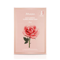 Glow Luminous Flower Firming Mask Rose - 1 Box of 10 Sheets